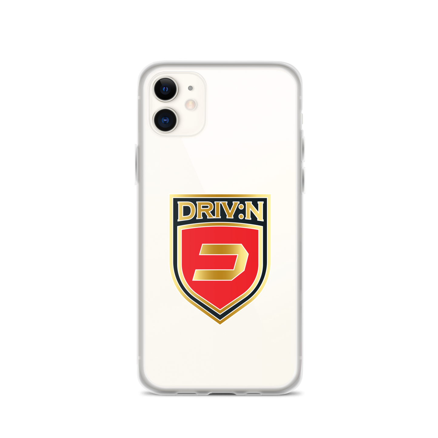 Clear Shield Logo iPhone Case