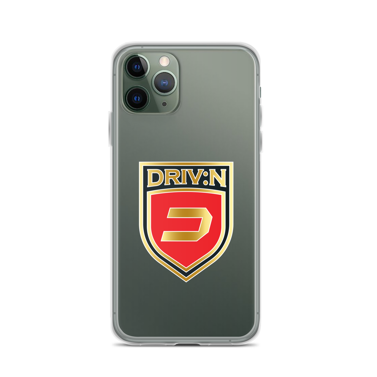 Clear Shield Logo iPhone Case