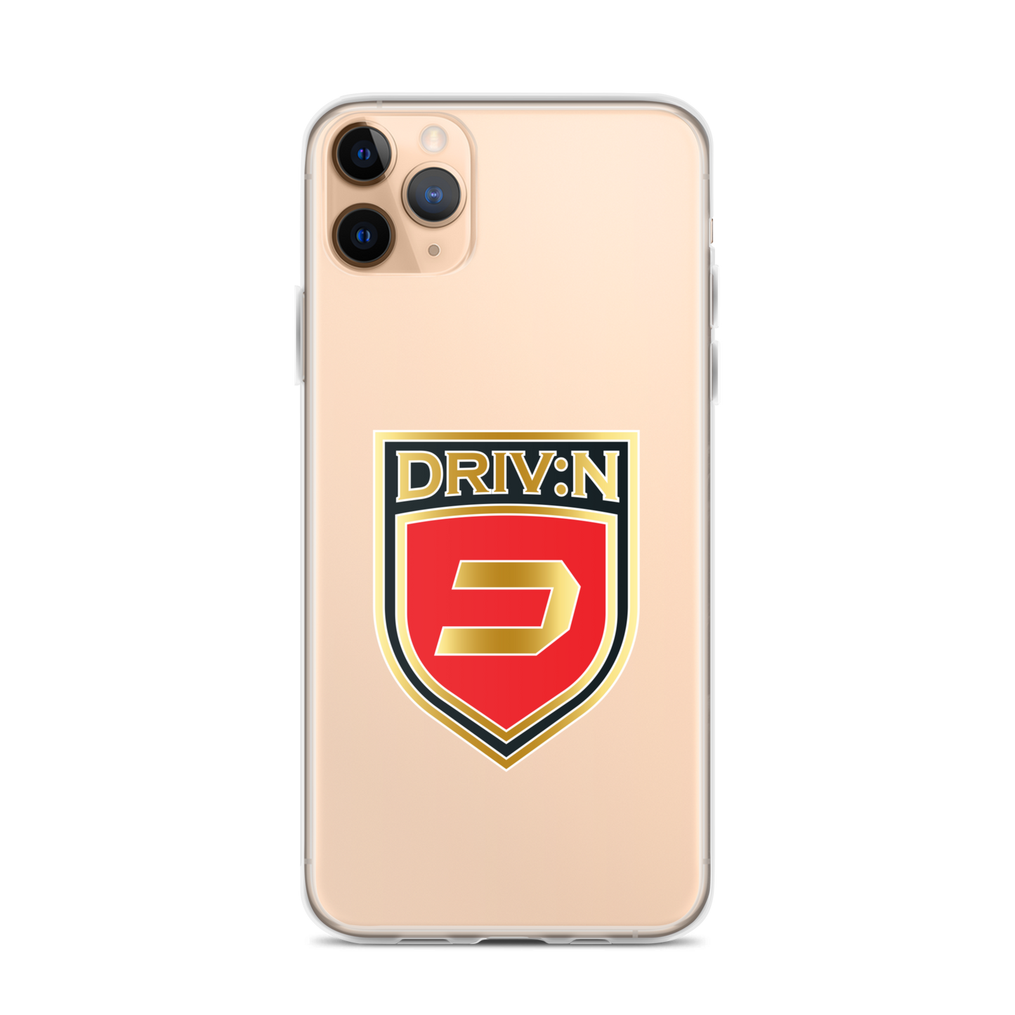 Clear Shield Logo iPhone Case