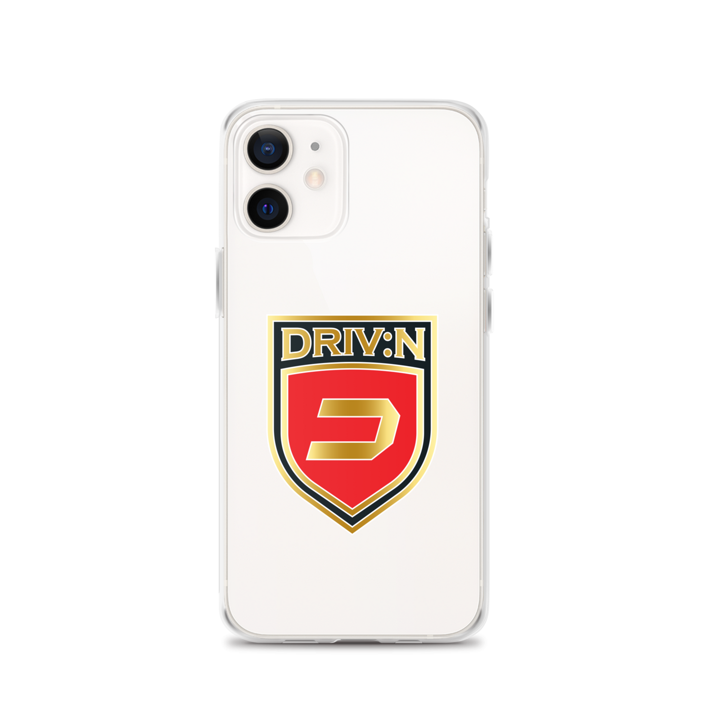 Clear Shield Logo iPhone Case