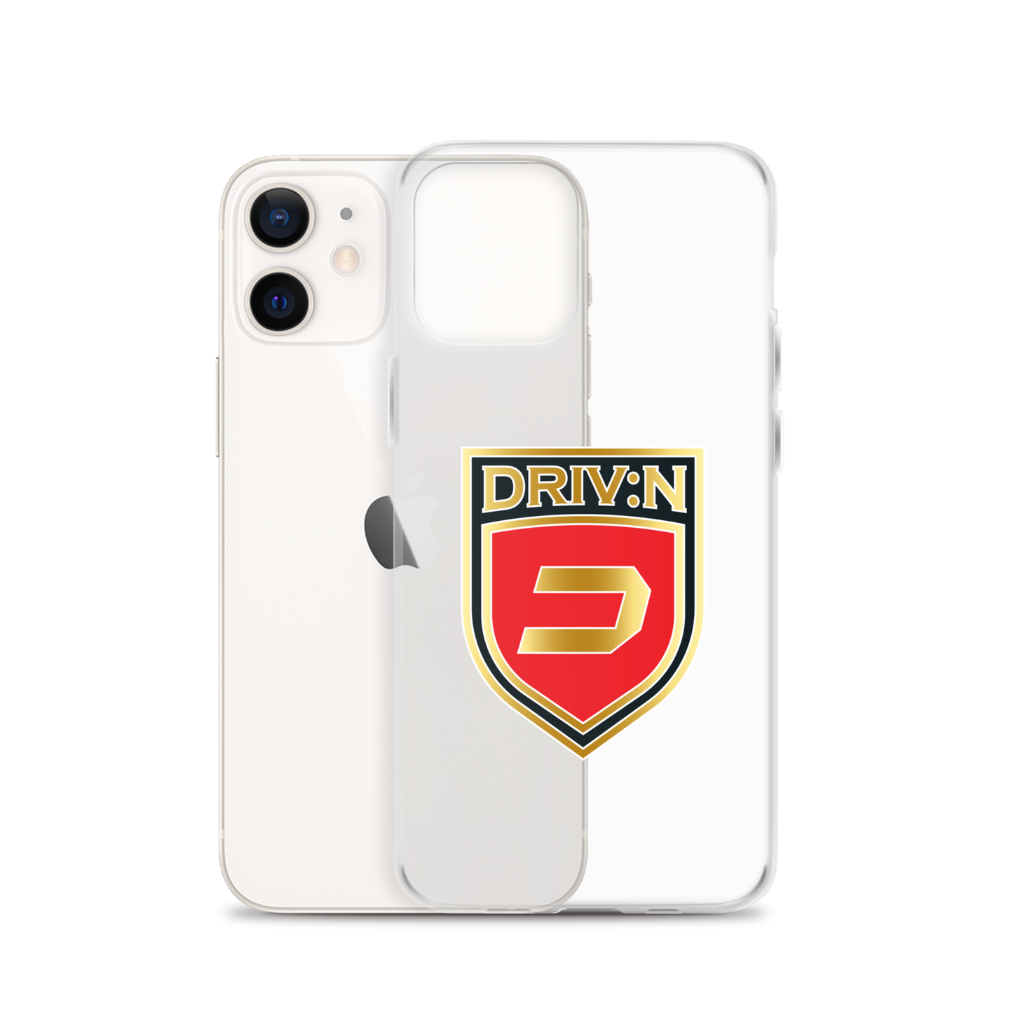 Clear Shield Logo iPhone Case