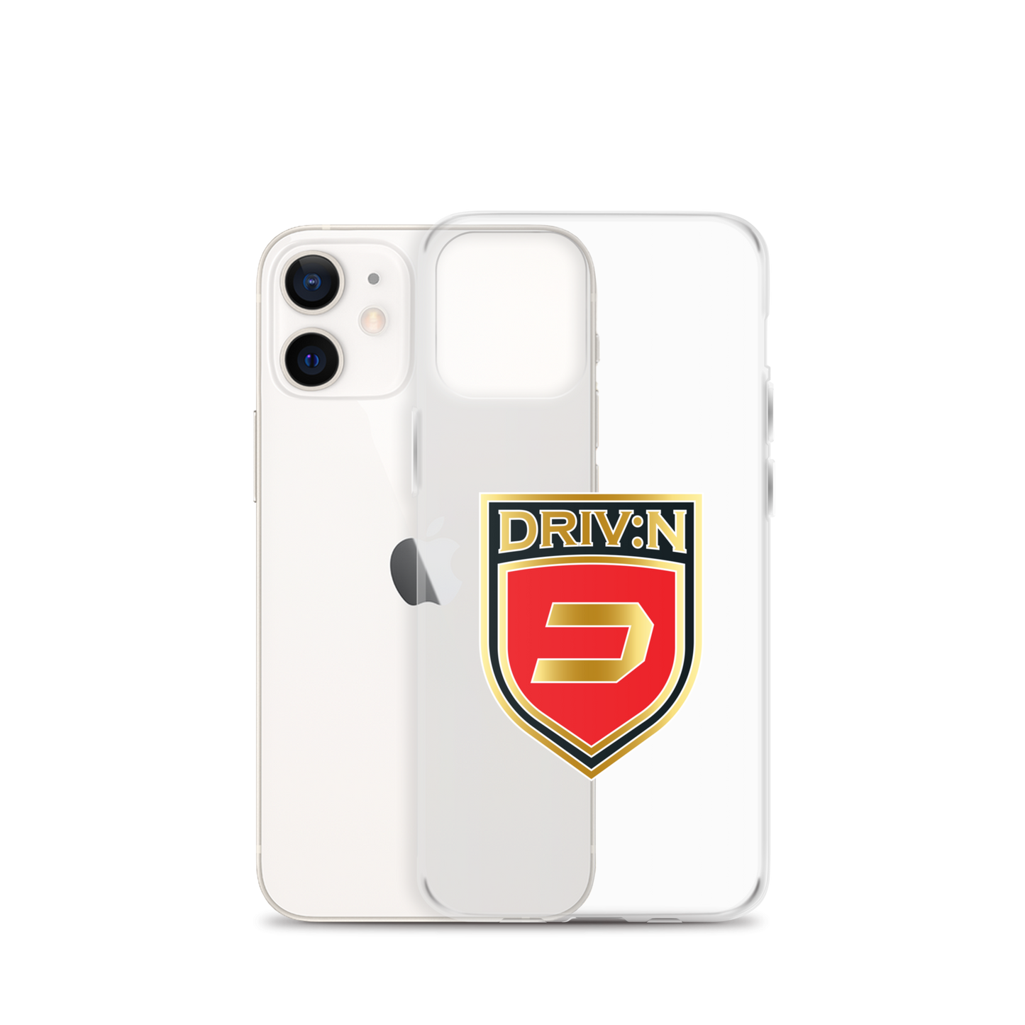 Clear Shield Logo iPhone Case