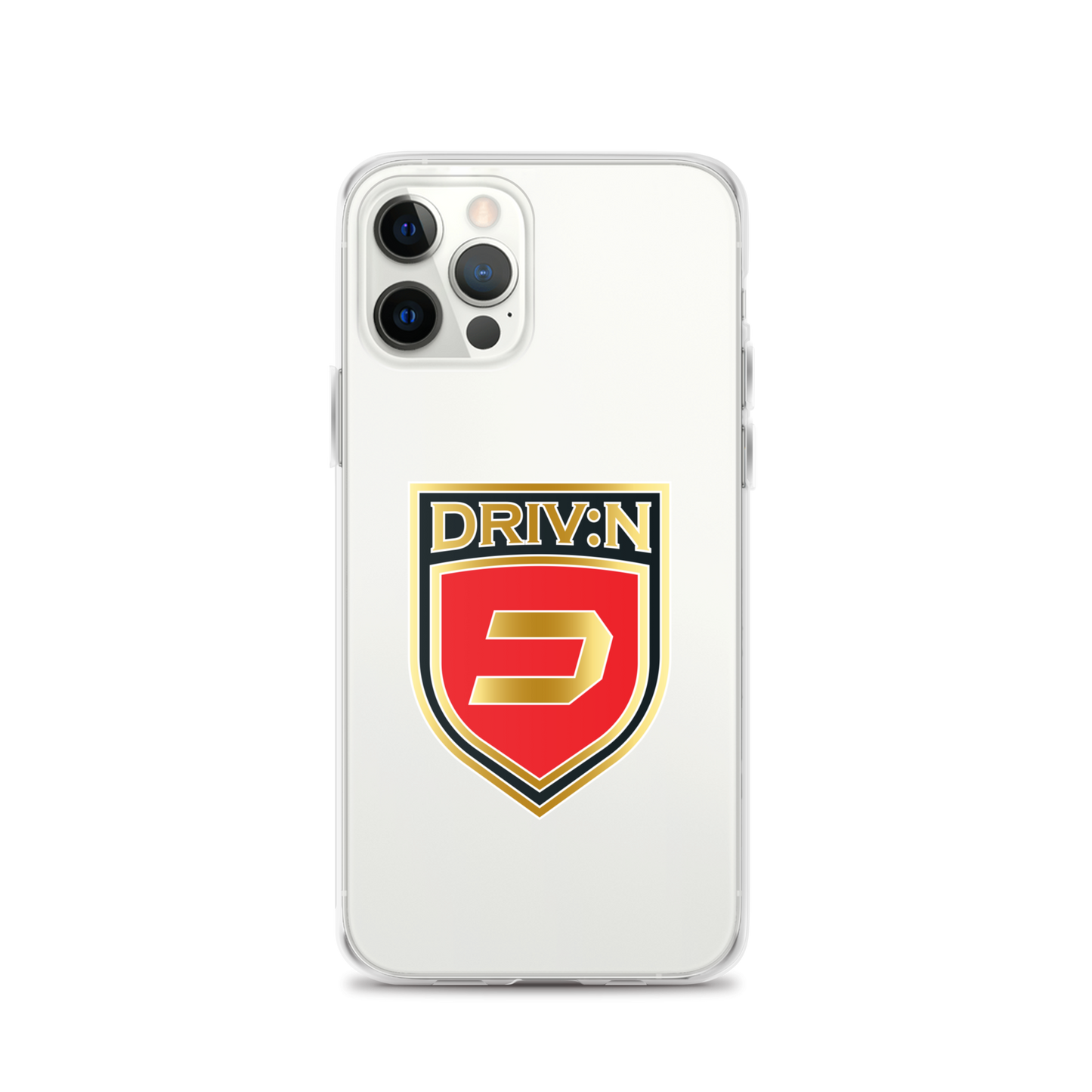 Clear Shield Logo iPhone Case
