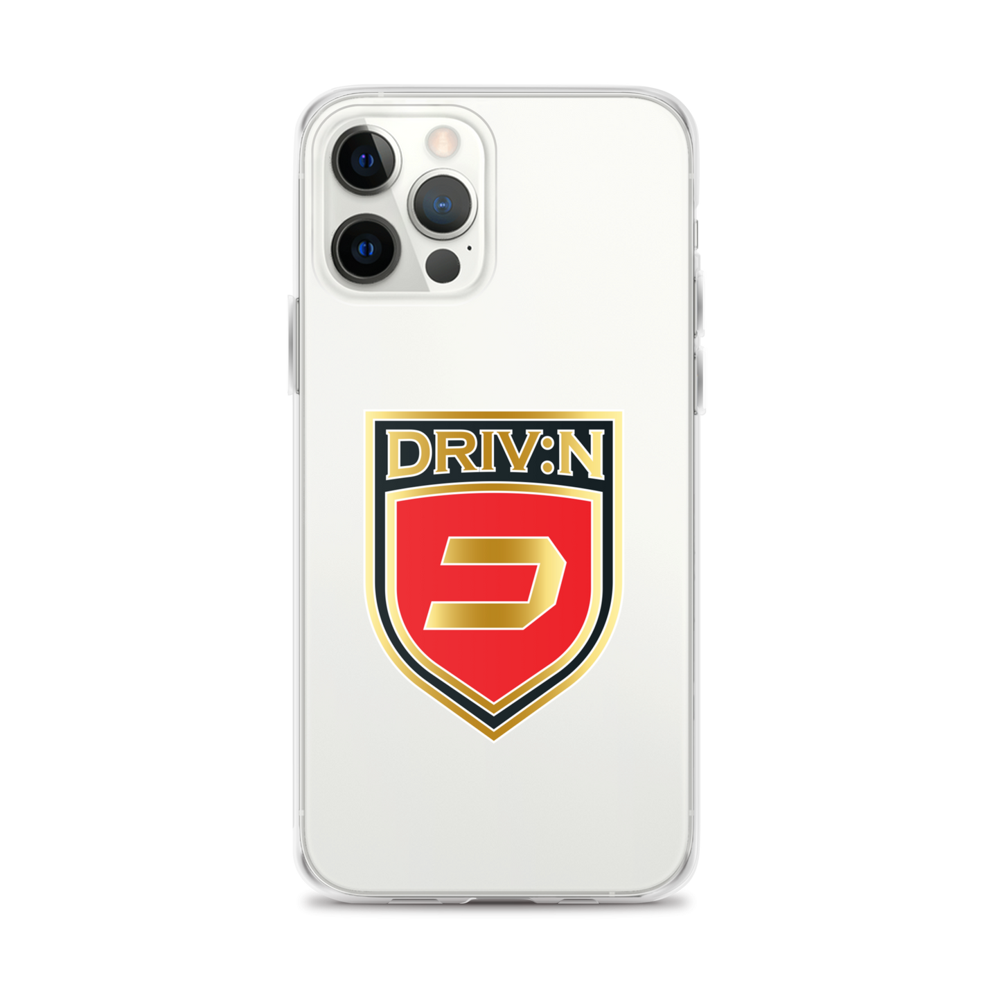 Clear Shield Logo iPhone Case