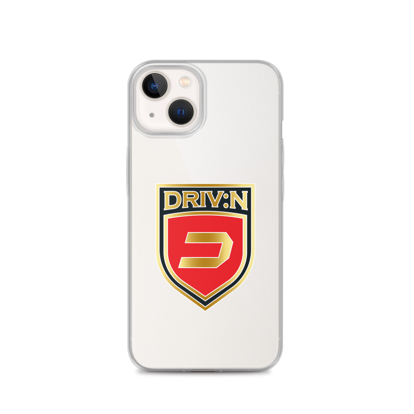 Clear Shield Logo iPhone Case