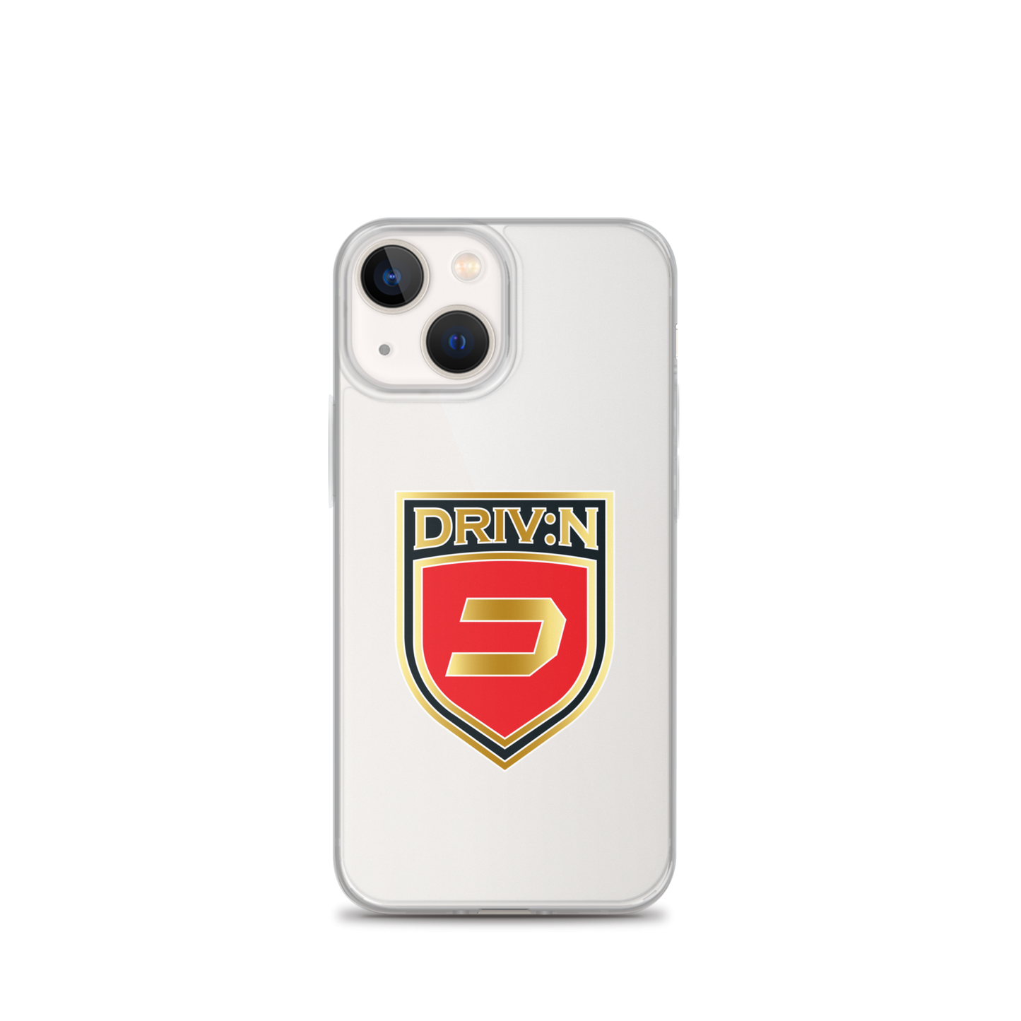Clear Shield Logo iPhone Case