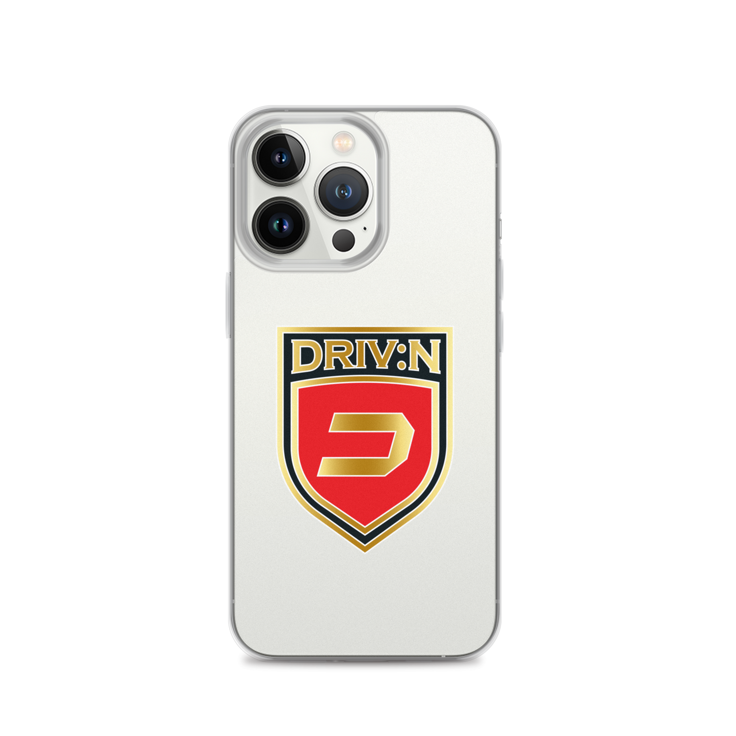 Clear Shield Logo iPhone Case