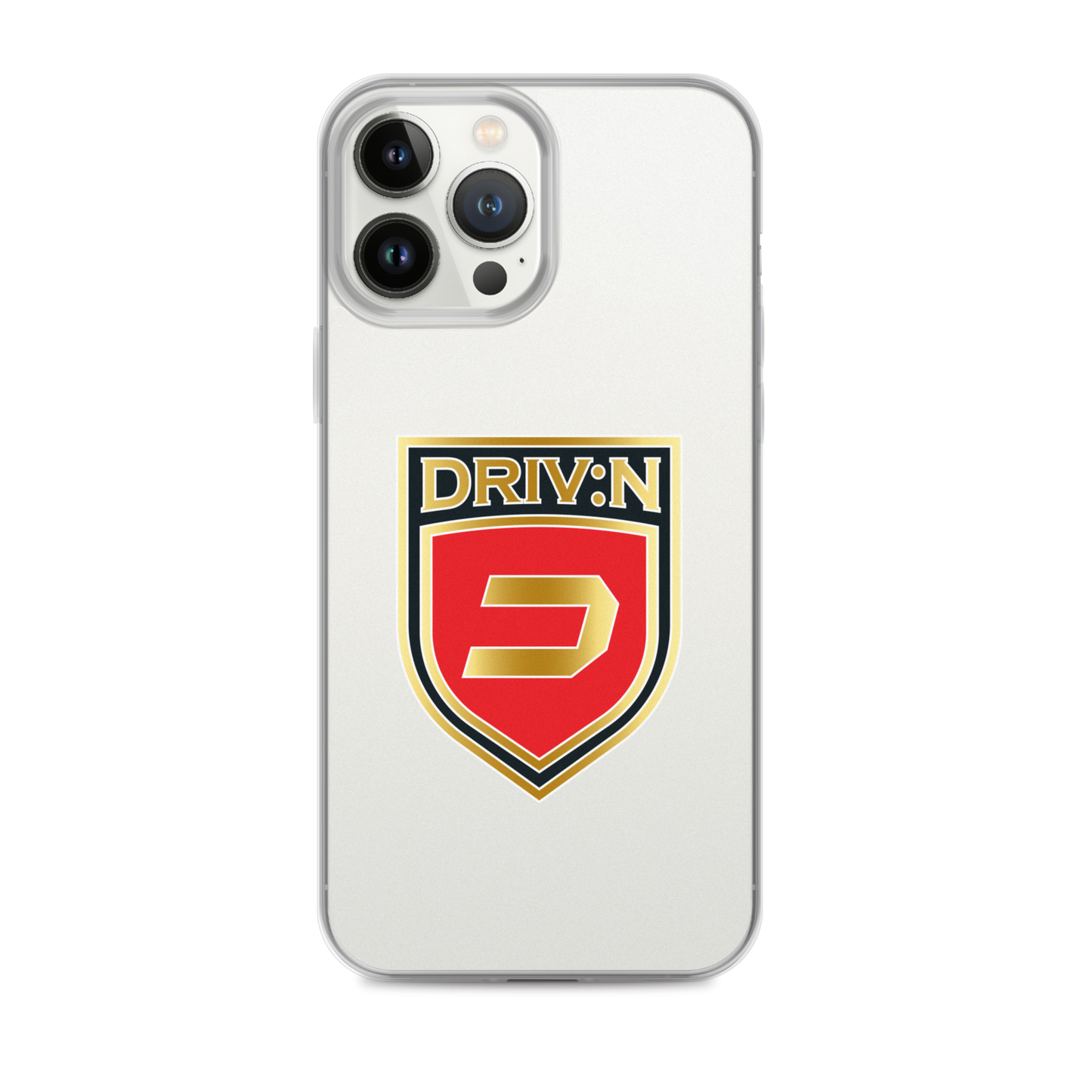 Clear Shield Logo iPhone Case