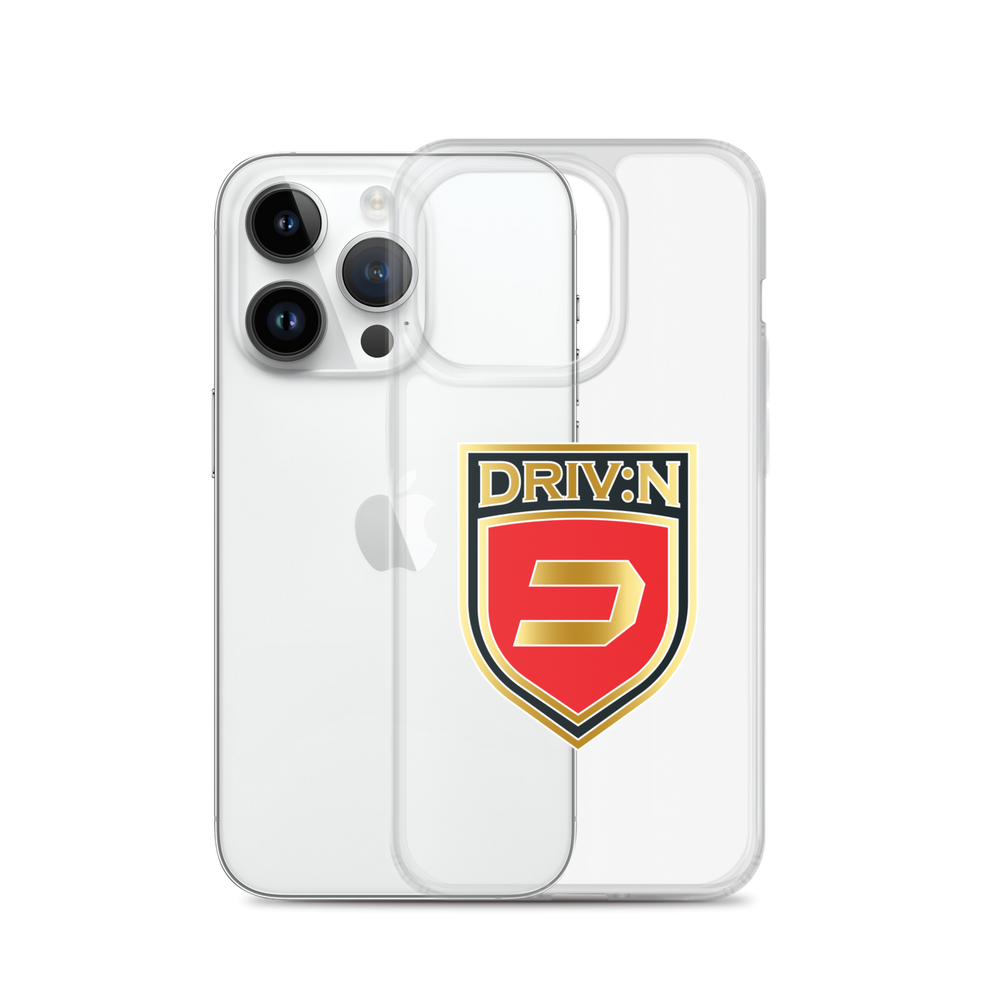 Clear Shield Logo iPhone Case
