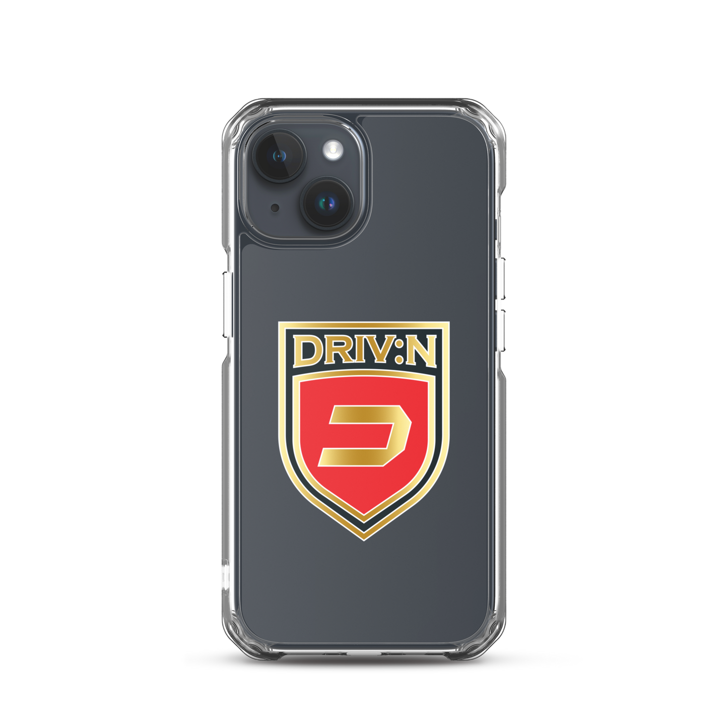 Clear Shield Logo iPhone Case