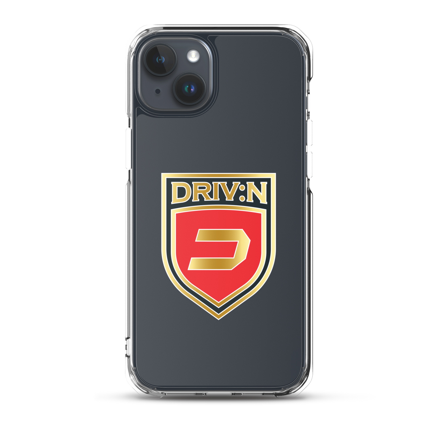 Clear Shield Logo iPhone Case