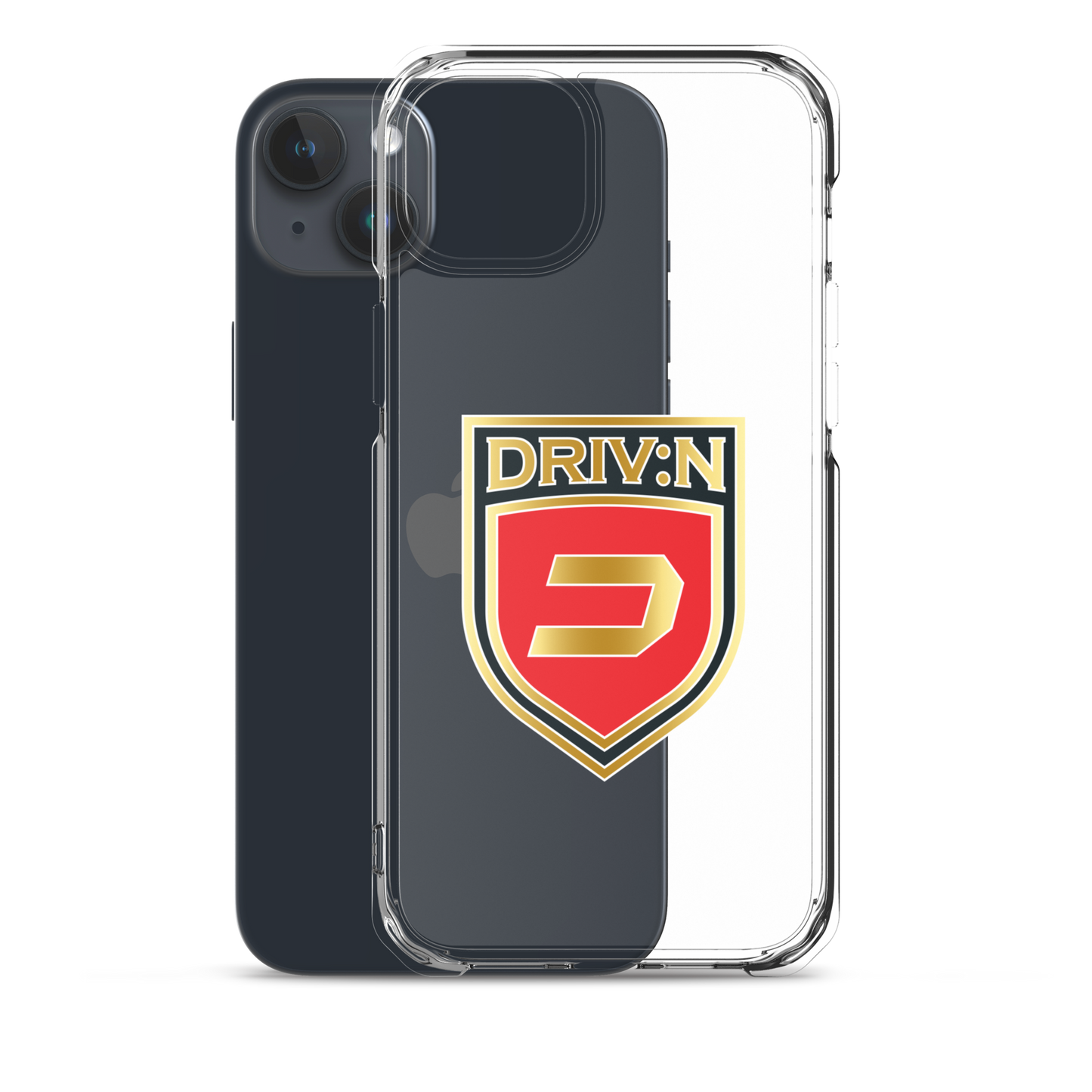 Clear Shield Logo iPhone Case