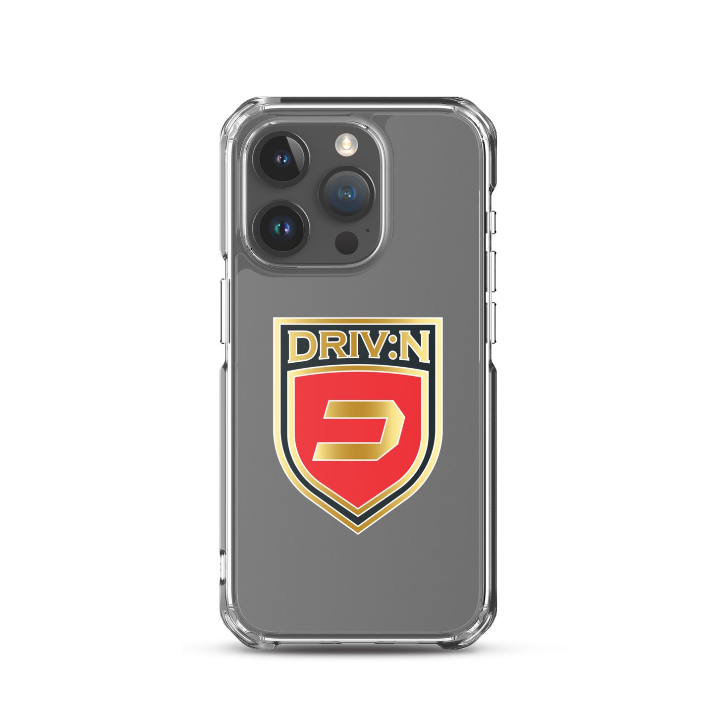 Clear Shield Logo iPhone Case