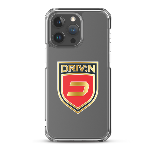 Clear Shield Logo iPhone Case