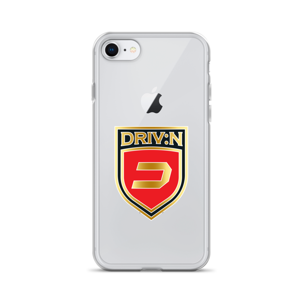 Clear Shield Logo iPhone Case
