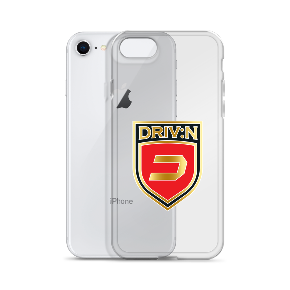 Clear Shield Logo iPhone Case