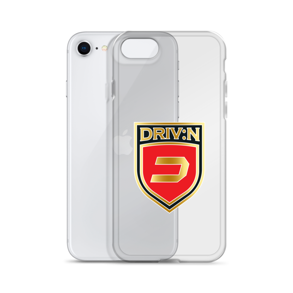 Clear Shield Logo iPhone Case