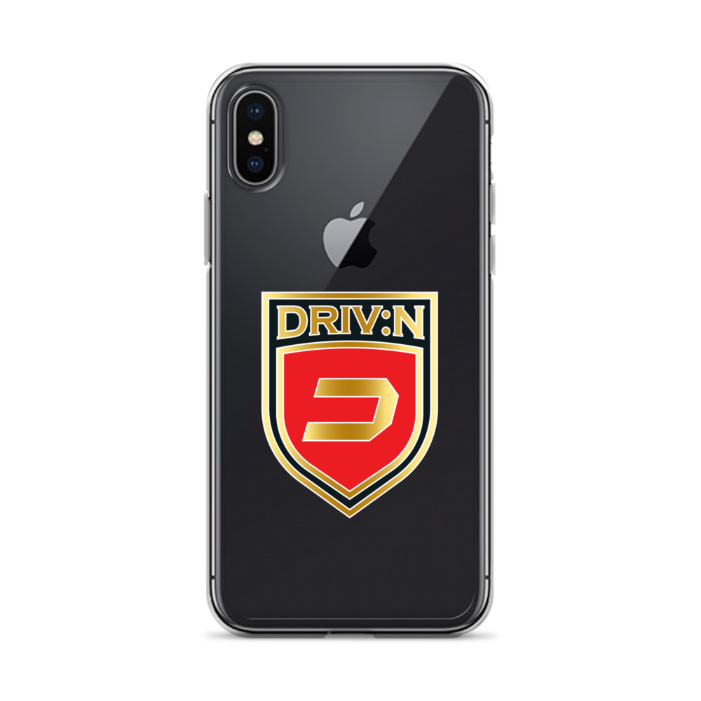 Clear Shield Logo iPhone Case