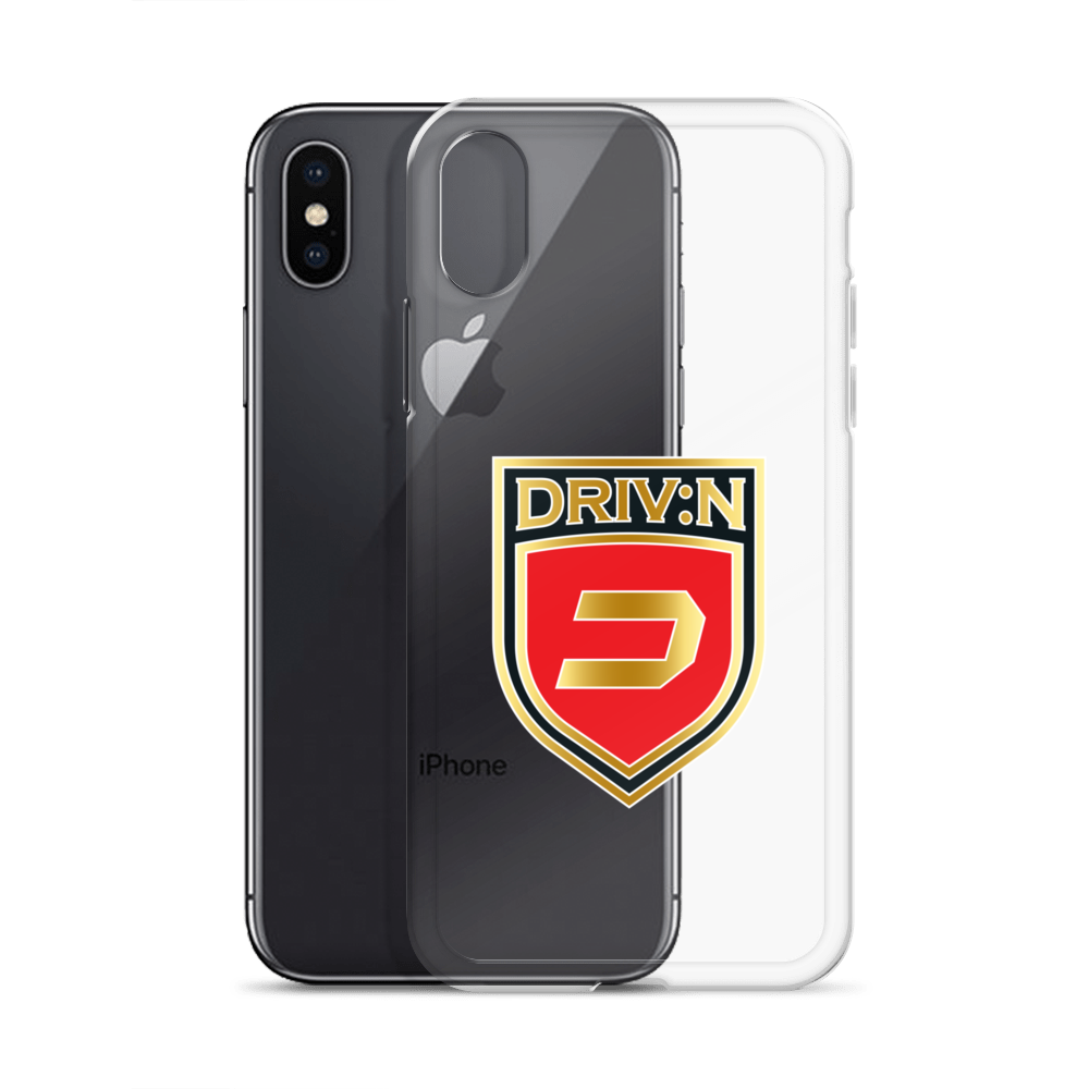 Clear Shield Logo iPhone Case
