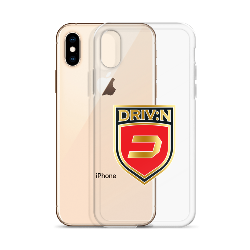 Clear Shield Logo iPhone Case