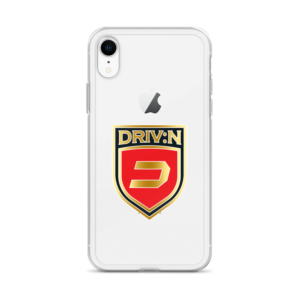 Clear Shield Logo iPhone Case