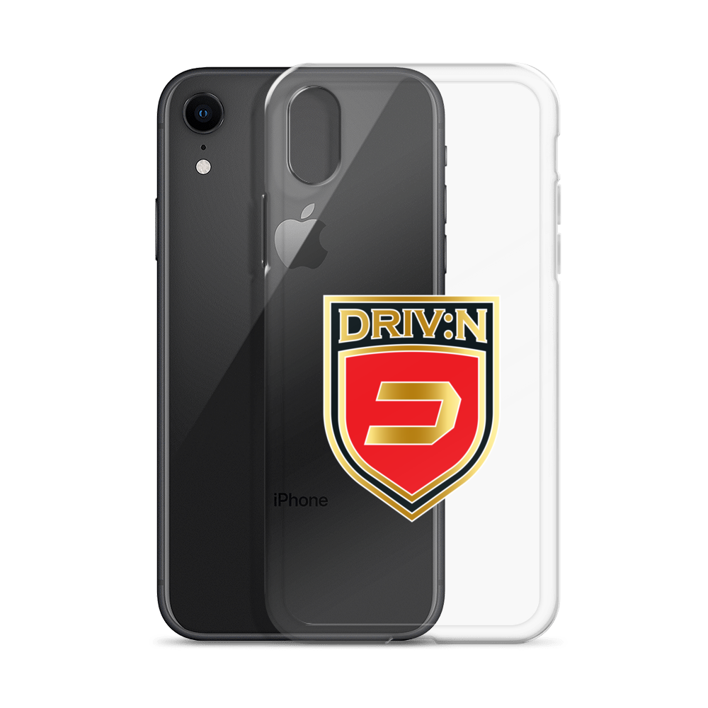 Clear Shield Logo iPhone Case