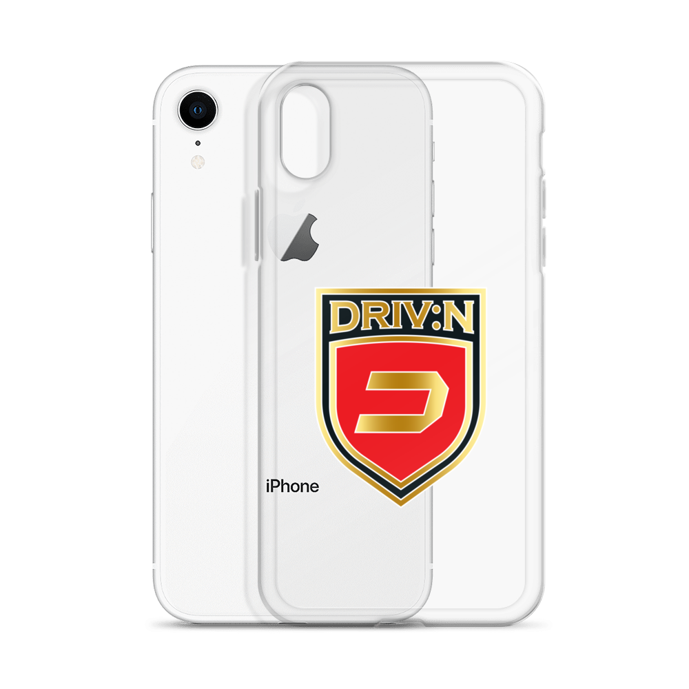 Clear Shield Logo iPhone Case