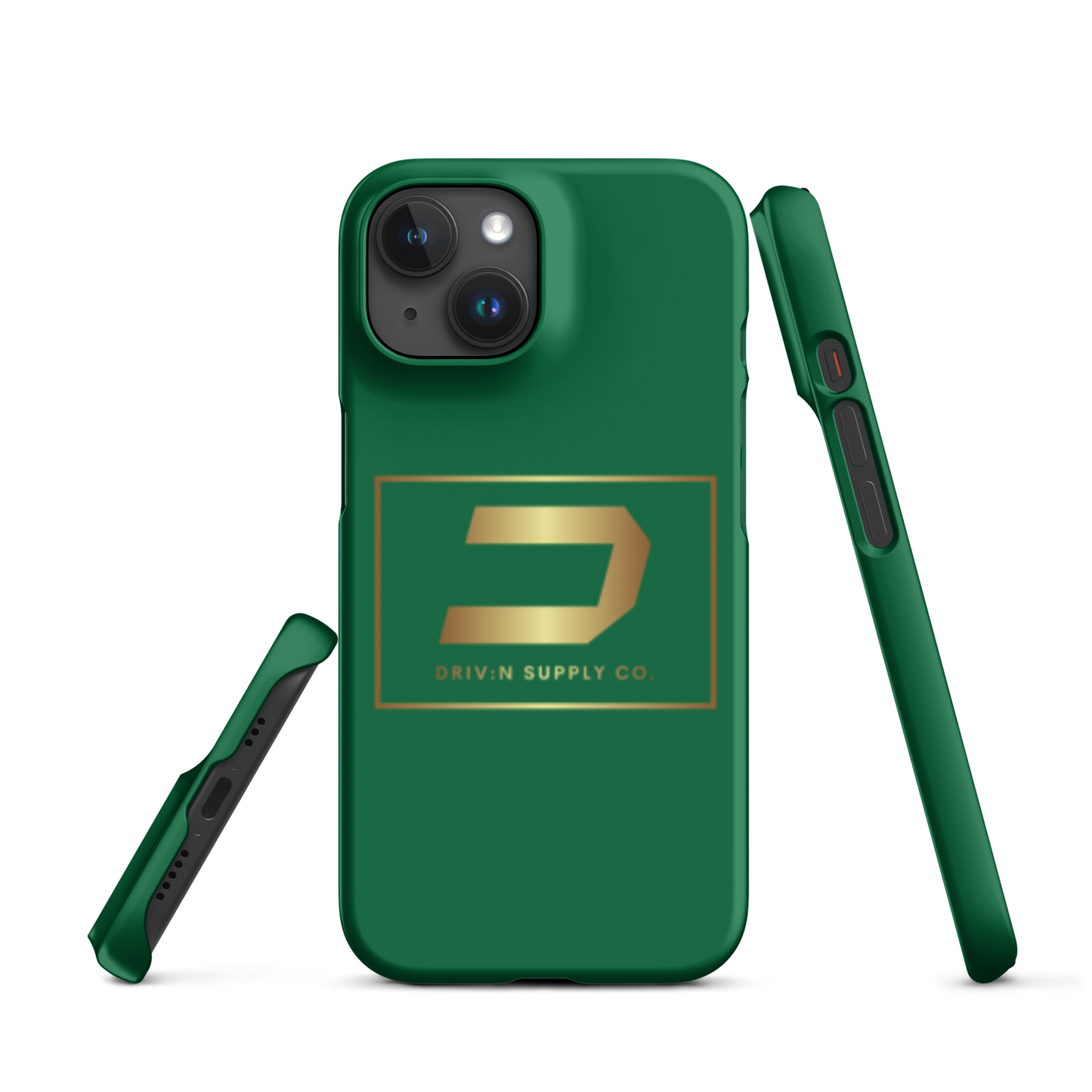 Green D Logo iPhone Case