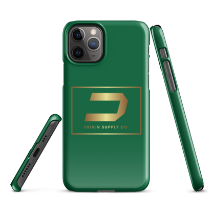 Green D Logo iPhone Case