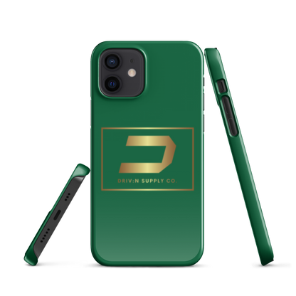 Green D Logo iPhone Case