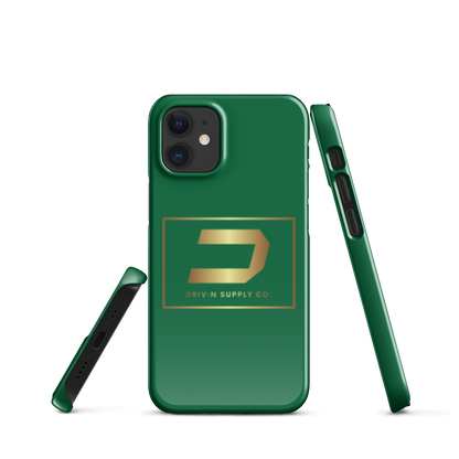 Green D Logo iPhone Case