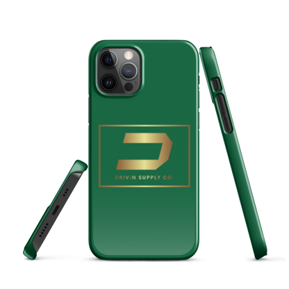 Green D Logo iPhone Case