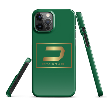 Green D Logo iPhone Case