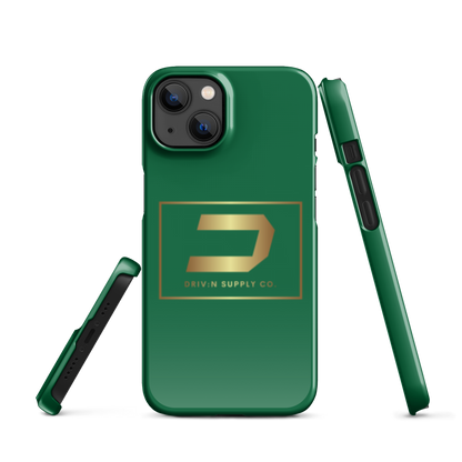 Green D Logo iPhone Case