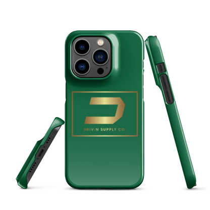 Green D Logo iPhone Case