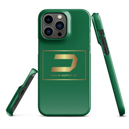 Green D Logo iPhone Case