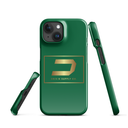 Green D Logo iPhone Case