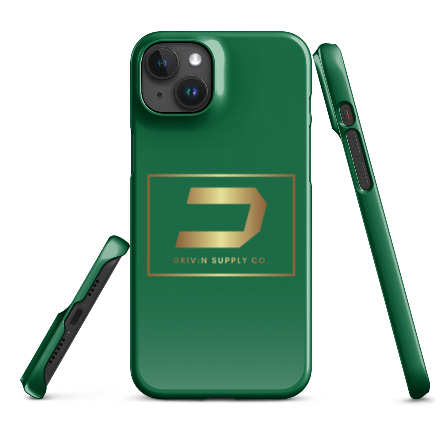 Green D Logo iPhone Case