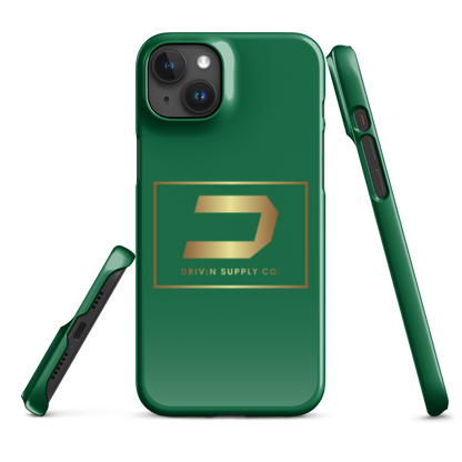 Green D Logo iPhone Case