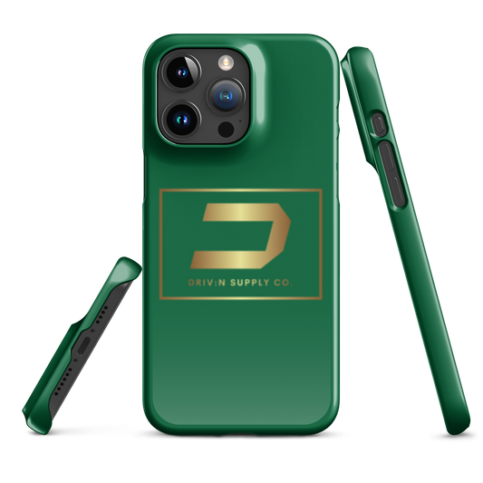Green D Logo iPhone Case