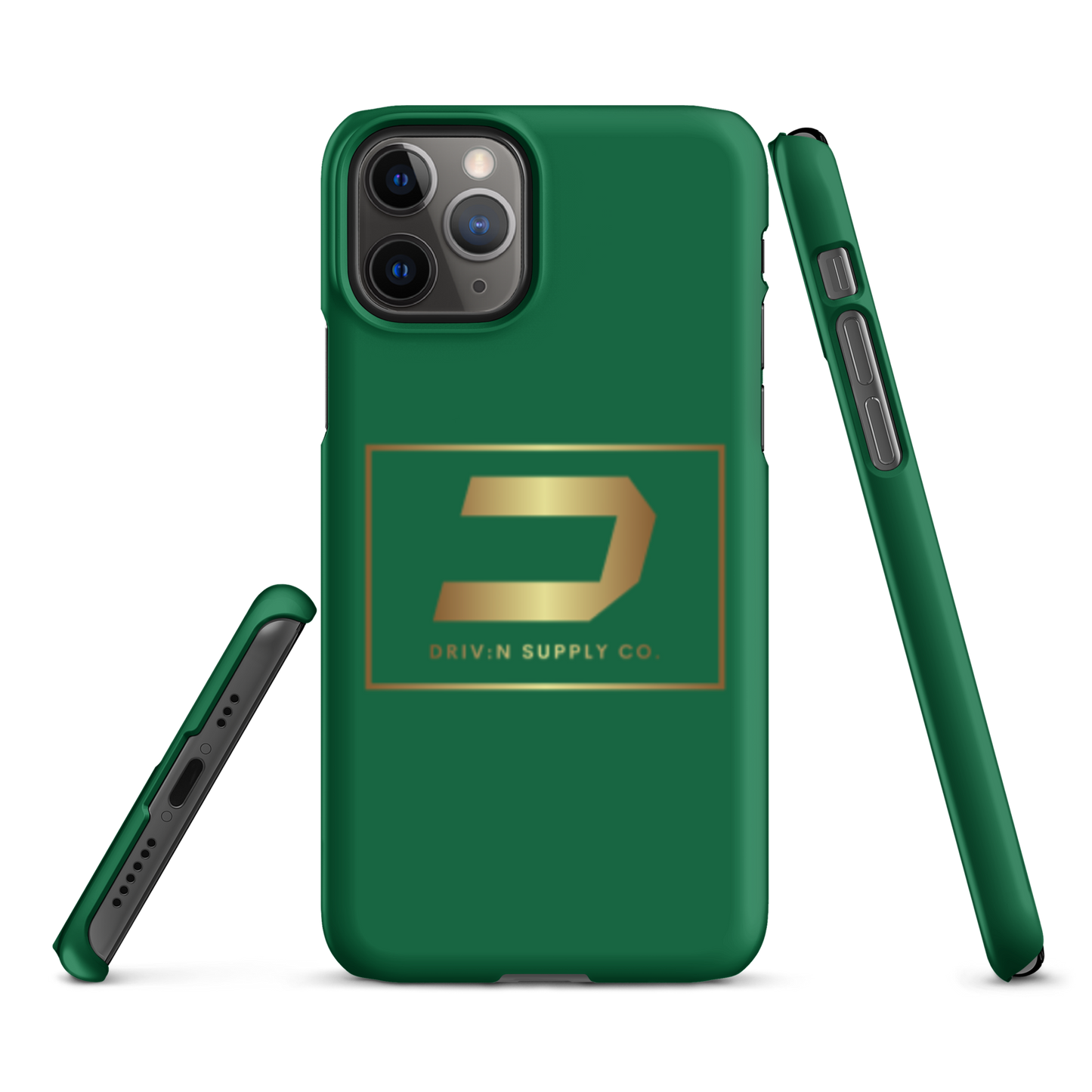 Green D Logo iPhone Case