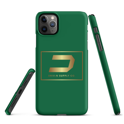 Green D Logo iPhone Case