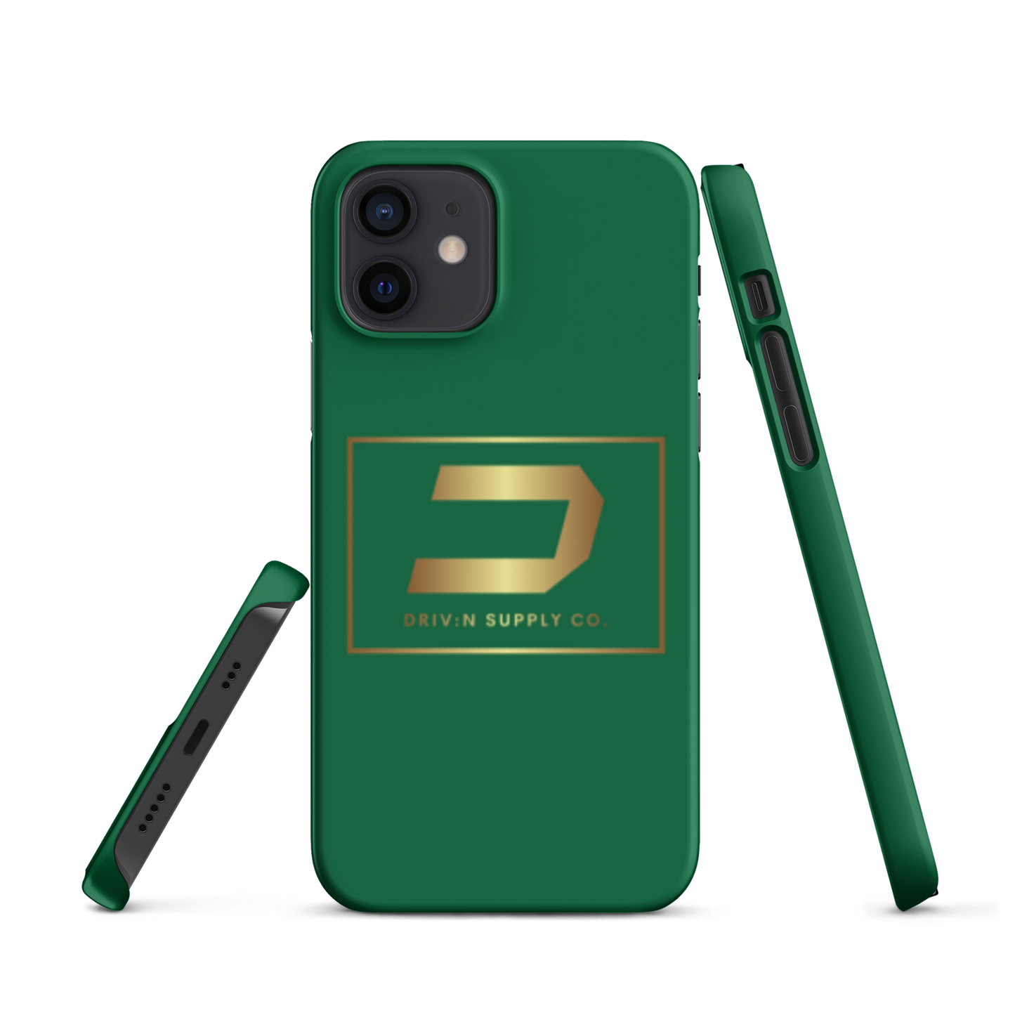 Green D Logo iPhone Case