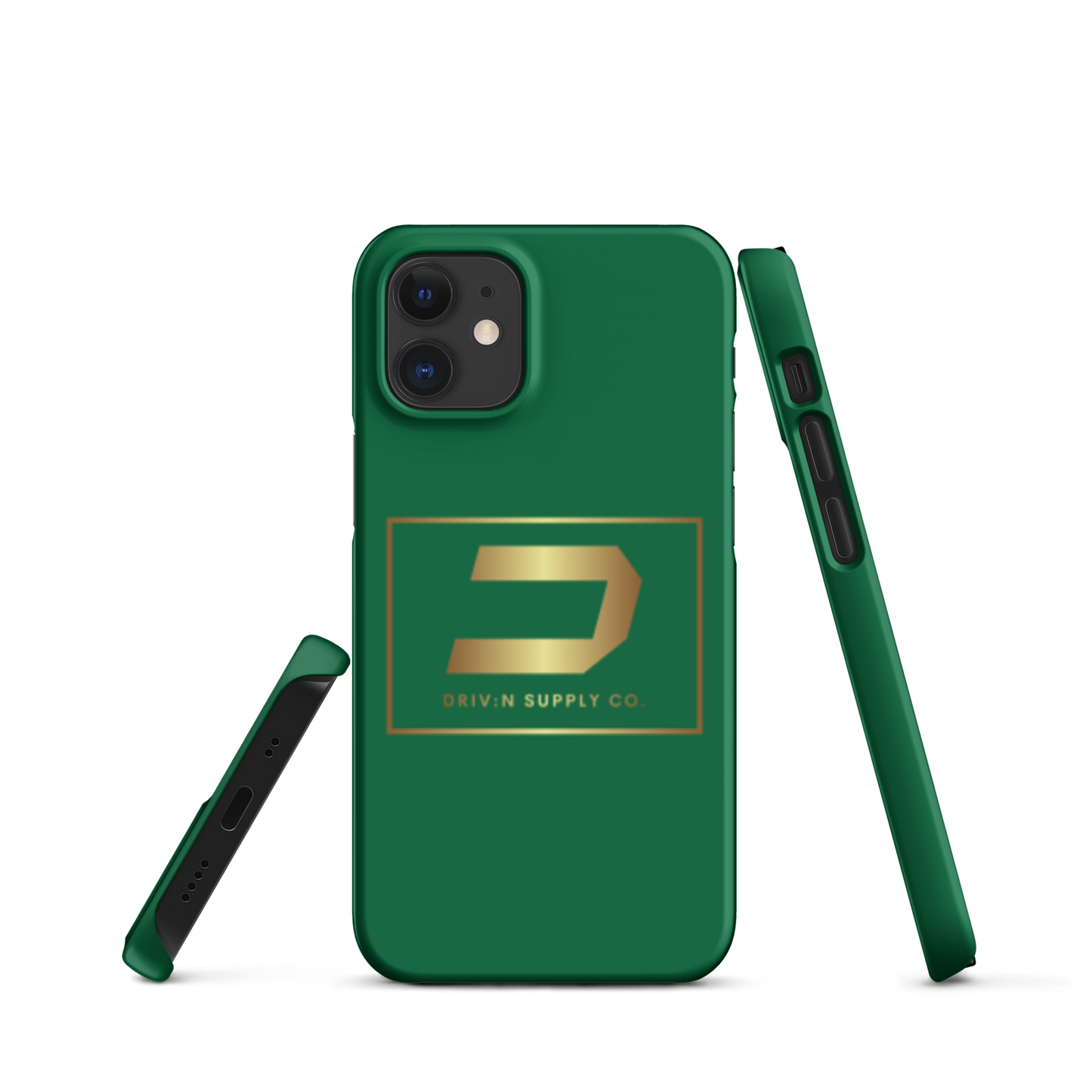 Green D Logo iPhone Case