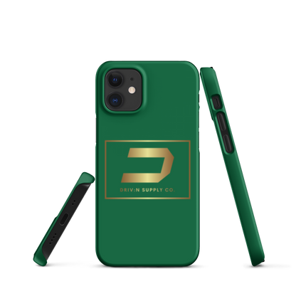 Green D Logo iPhone Case