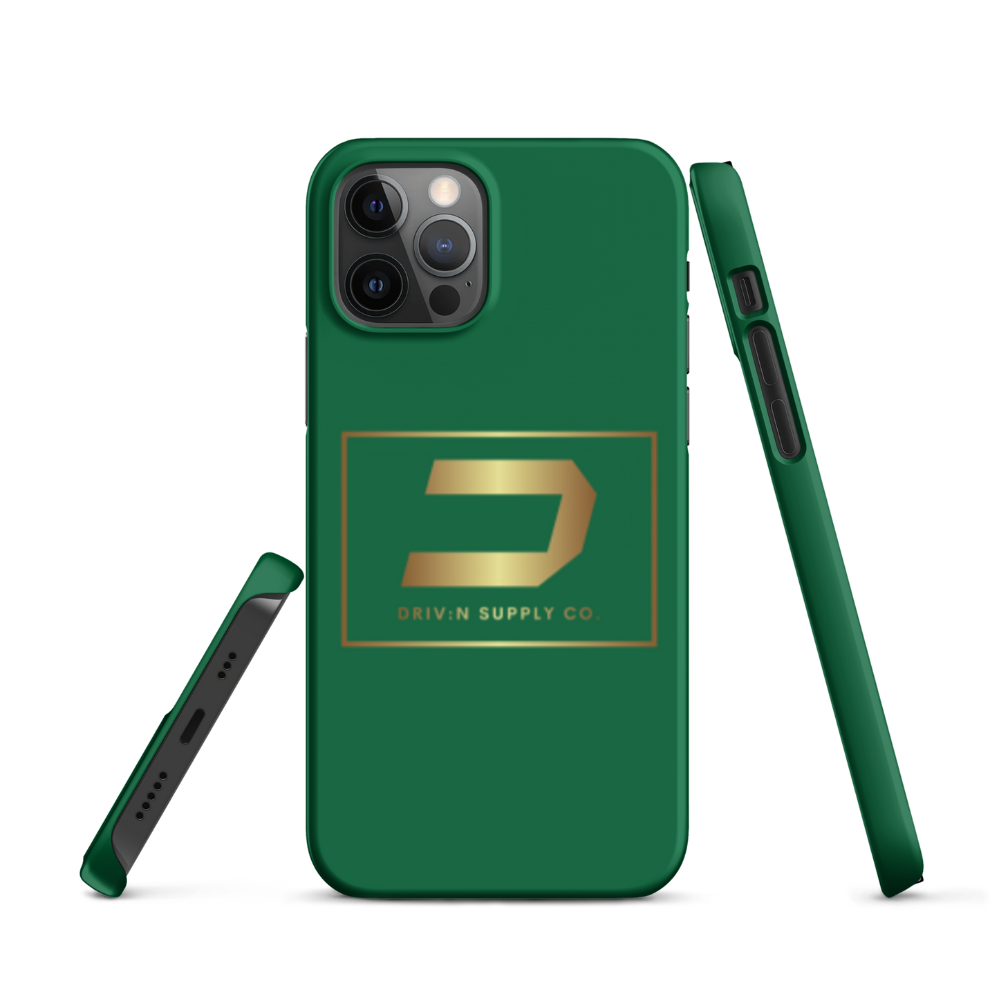 Green D Logo iPhone Case