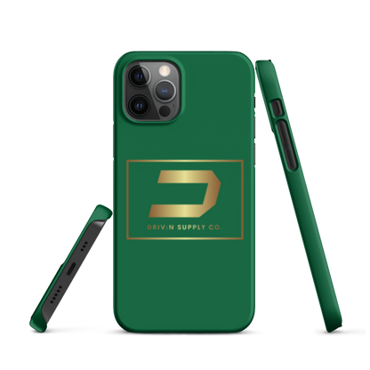 Green D Logo iPhone Case