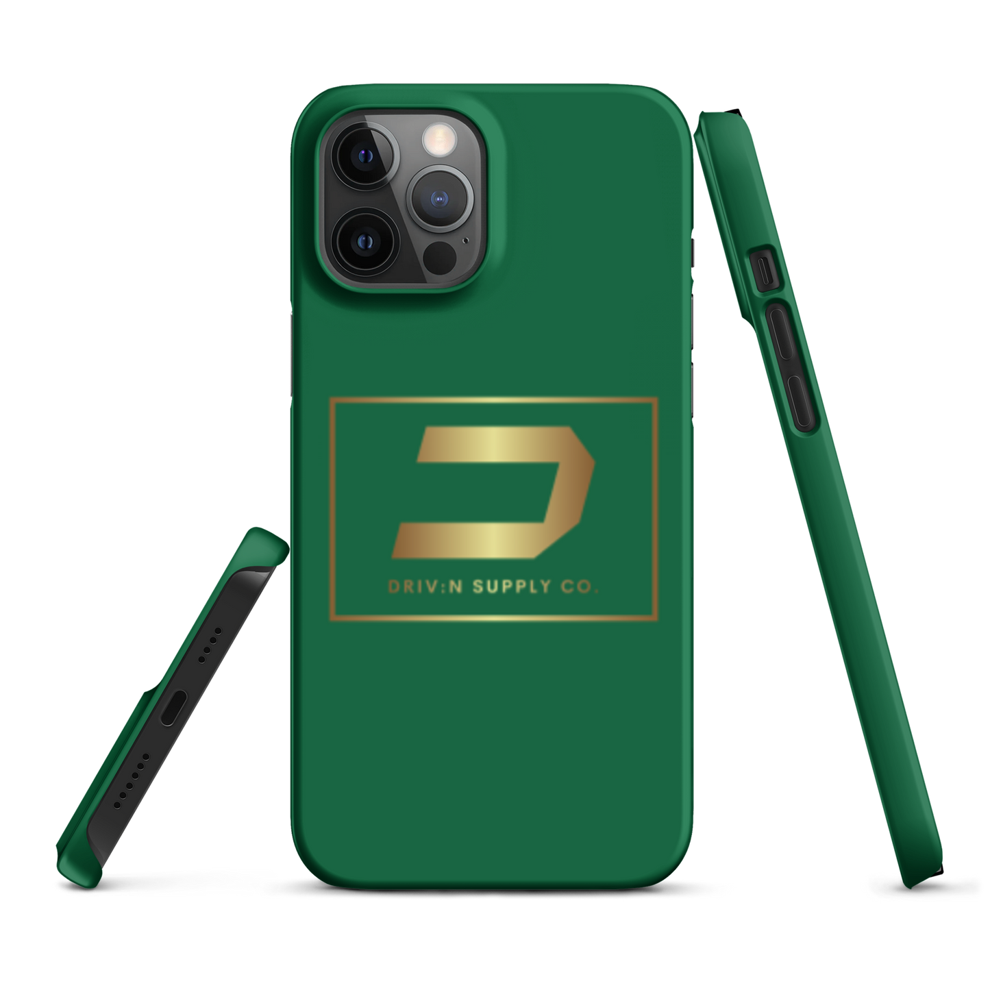 Green D Logo iPhone Case