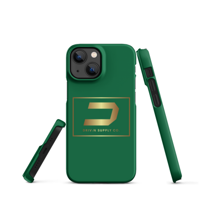 Green D Logo iPhone Case