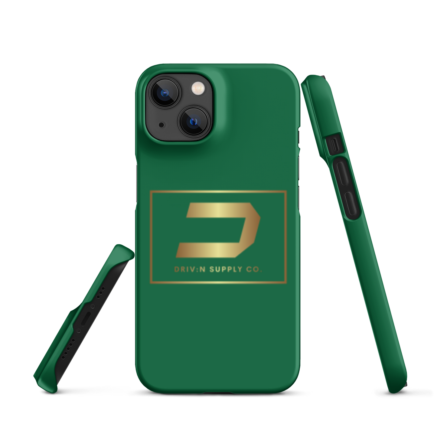 Green D Logo iPhone Case